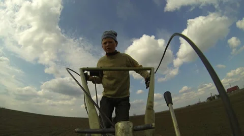 Control the motor-block Stock Footage 36759875