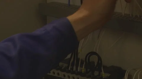 Control Panel Assembly Stock Footage 42379082
