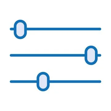 Control panel audio isolated icon Stock Illustration