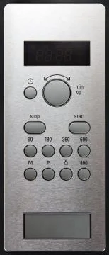 Control panel with buttons and display Photos