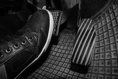 Control panel of the car. Stock Photos