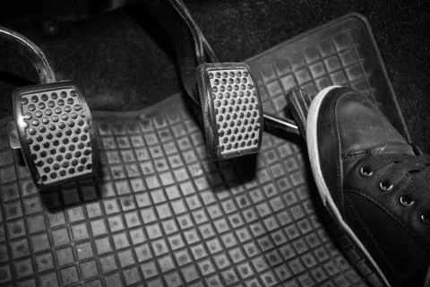 Control panel of the car. Stock Photos