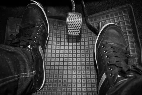 Control panel of the car. Stock Photos