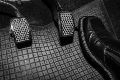 Control panel of the car. Stock Photos