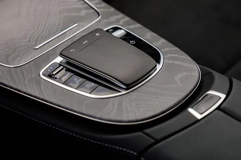 Control panel in a car Stock Photos