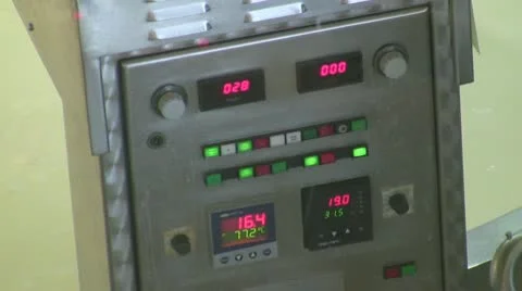 Control panel of cheese vat Vidéo 10730099