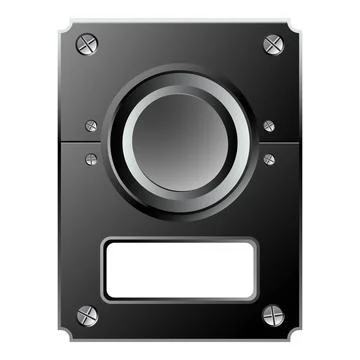 Control panel control panel against white background, abstract vector art ... Stock Photos