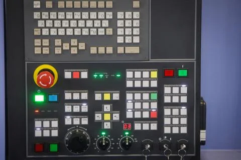 Control panel detail Stock Photos