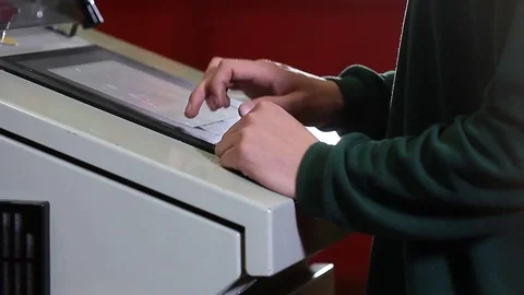 Control panel Stock Footage 77053196