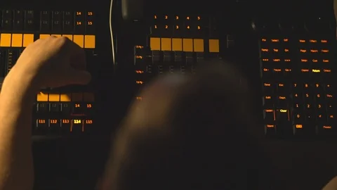 The control panel Stock Footage 111160161