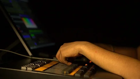 The control panel Stock Footage 111163331