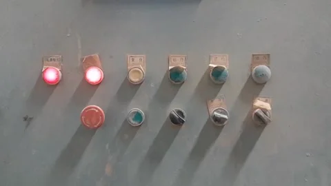 Control panel Stock Footage 321015691