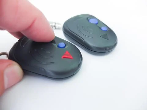 Control panel for gates, doors Foto stock