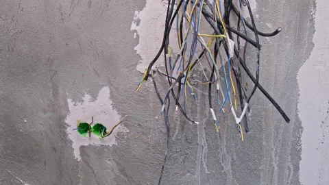 Control panel home bunch wiring cable install new circuit electrical enclosure Видео 265960139