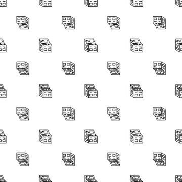 Control panel icon. Decoration element. Isolated on white background. Flat de Illustrazione stock