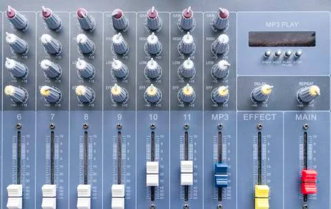 Control panel Stock Photos