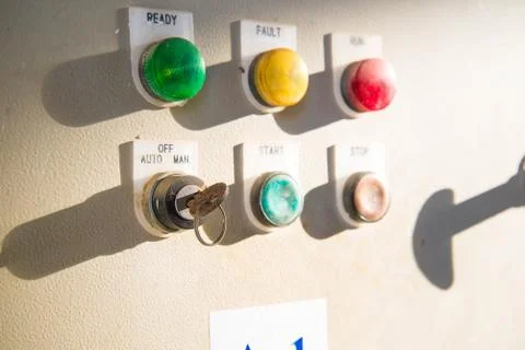 Control panel Stock Photos
