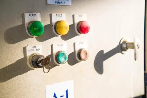 Control panel Stock Photos