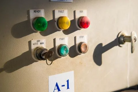 Control panel Stock Photos