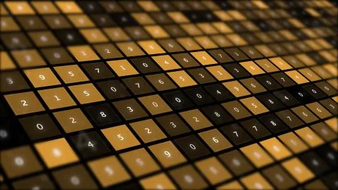 Control panel texture with lots of buttons. Stock Illustration