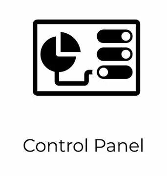 Control Panel Vector イラスト素材