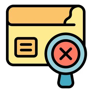 Control parcel icon vector flat Stock Illustration