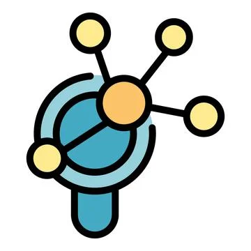 Control quality icon vector flat 스톡 일러스트