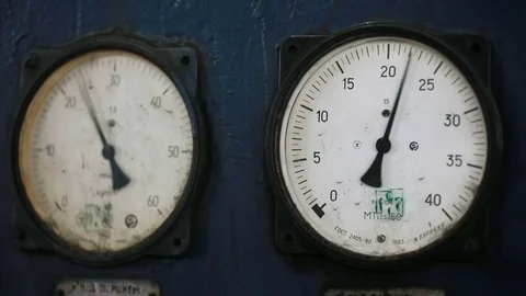 Control room of power plant Video stock 82573708
