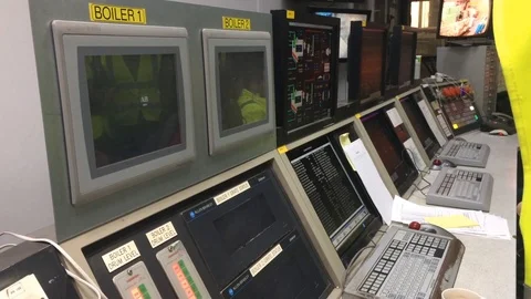 Control room sequence Video stock 91035759