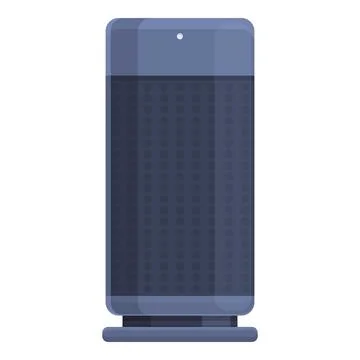 Control speaker icon cartoon vector. Smart device Illustrazione stock