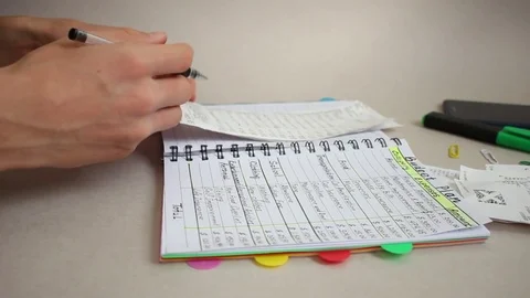 Control of spending Stock Footage 85216608