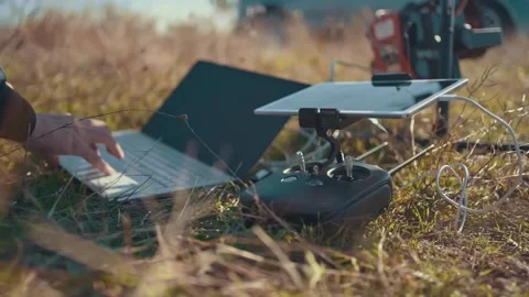 Control station Stock Footage 244734320