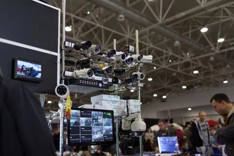 Control systems - vedo Stockfoto's