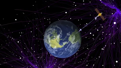 Control technology through a wireless network Stock Footage 244138858