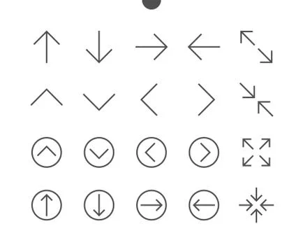 Control UI Pixel Perfect Well-crafted Vector Thin Line Icons 48x48 Ready for Stock Illustration