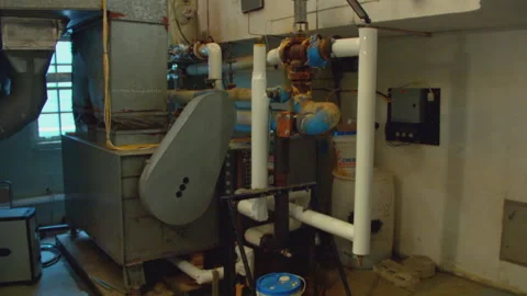 Control unit for HVAC Stock Footage 209899543