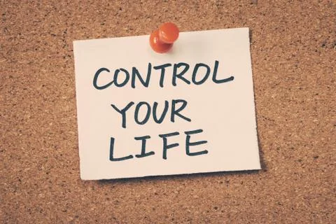 Control your life Stock Photos