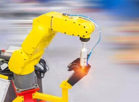 Controler of robotic hand Stock Photos