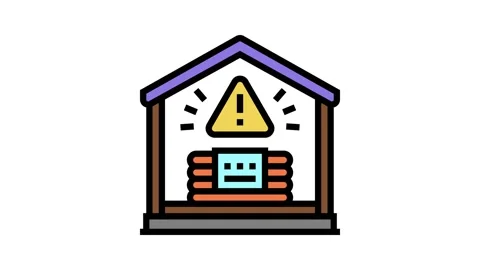 Controlled implosions dynamite color icon animation Stock-Footage 224018940