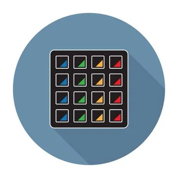 Controller Controller flat icon. Copyright: xZoonar.com/RobertoxRizzox 943... Stock Photos