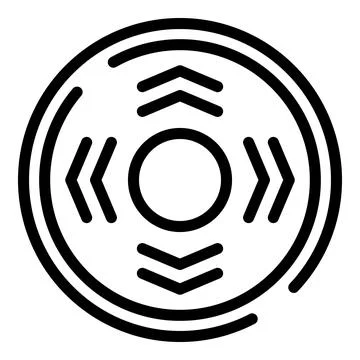 Controller gamer icon outline vector. Digital device Stock Illustration