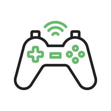 Controller icon vector image. Stock Illustration
