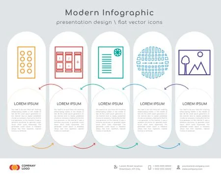 Controller infographics design Stock-Illustration