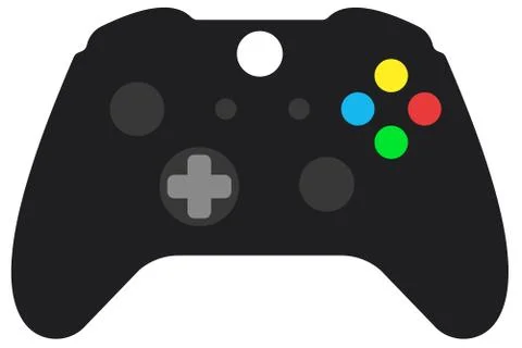 Controller joystick game play accessory gamer illustrationcontroller joystick Illustrazione stock
