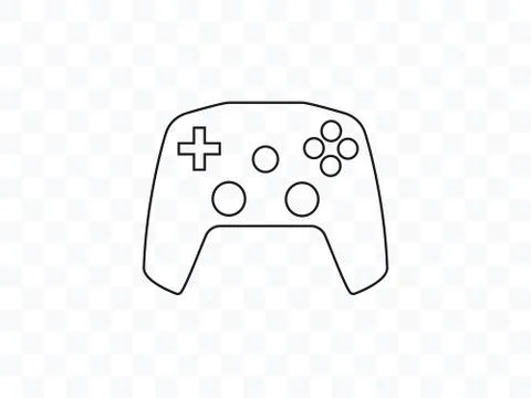 Controller, joystick icon. Vector illustration, flat design. Stock Illustration