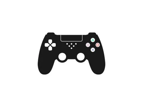 Controller, joystick icon. Vector illustration, flat design. Stock Illustration