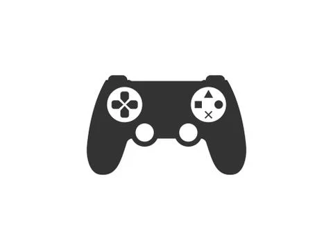 Controller, joystick icon. Vector illustration, flat design. Stock Illustration