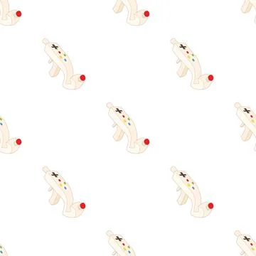 Controller for video games pattern seamless vector Stock Illustration