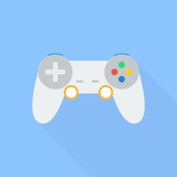 Controller for video games. Vector illustration . Stock Illustration