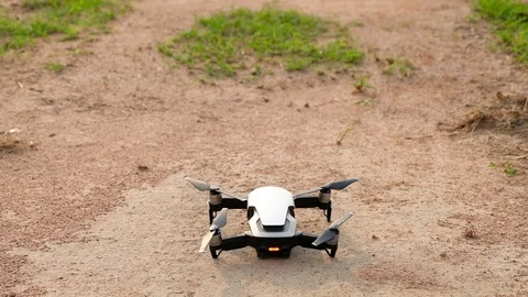 Controlling of drone or small Quadcopter. Stock Footage 106275999
